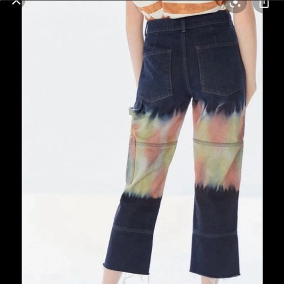 BDG Urban Outfitters Tie-Dyed Carpenter Jeans‎ - Picture 3 of 16